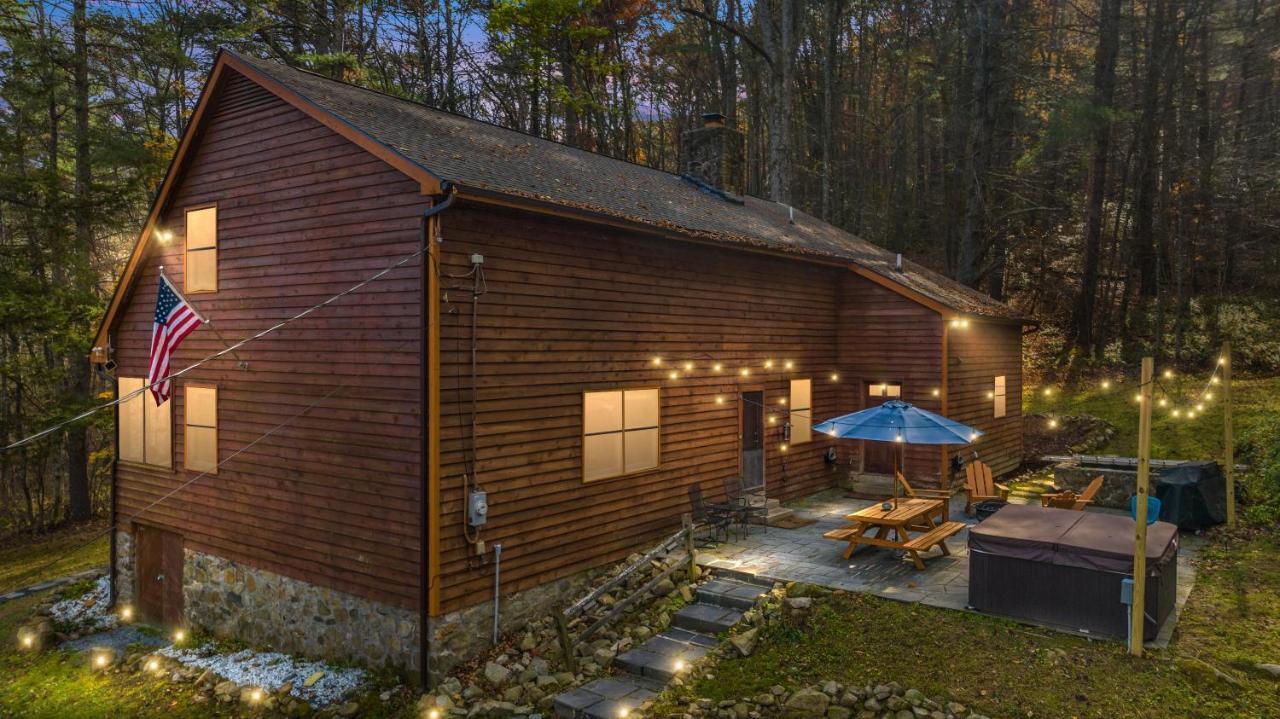 Sleepy Hollow 5Br Cabin - National Park 7 Min, Hot Tub, Fire Pit, Sleeps 12 Лурей Екстериор снимка